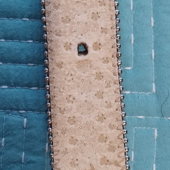 BB Simon vintage  Svarovski Crystal  leather/mohair  crystal  bling bling  belt